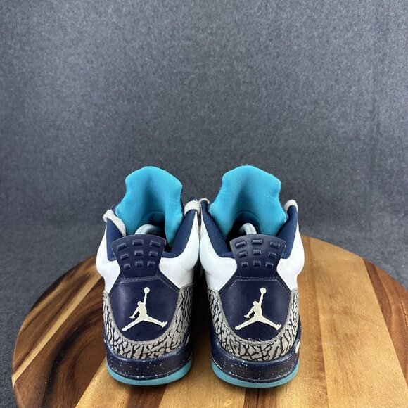 Nike Air Jordan Son Of Mars Low 'Hornets' Mens Size 8.5 White Midnight Navy - Picture 9 of 15